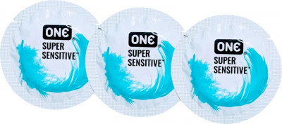 Презервативи One Super Sensitive Ультратонкі 3 шт