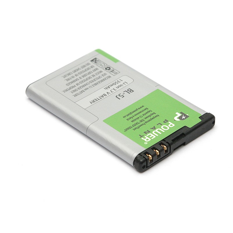 Аккумулятор PowerPlant Nokia C3, 5228 (BL-5J) 1350mAh