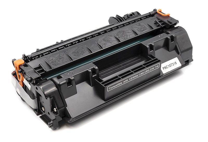 Картридж PowerPlant HP LJ P2050, Canon MF5850dn (CE505A, CRG-119) (с чипом)