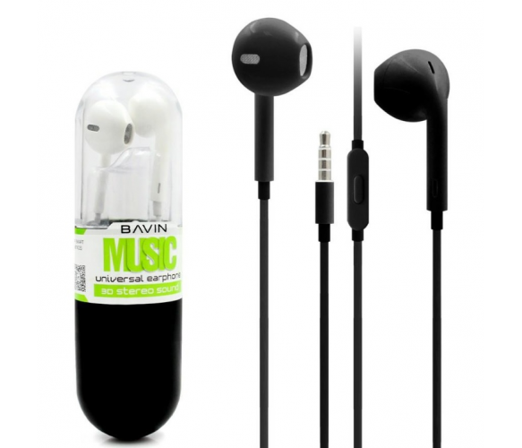 Наушники Bavin HX822, Black, bох