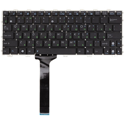 Клавиатура для ноутбука ASUS Eee PC 1015 черный, черный фрейм