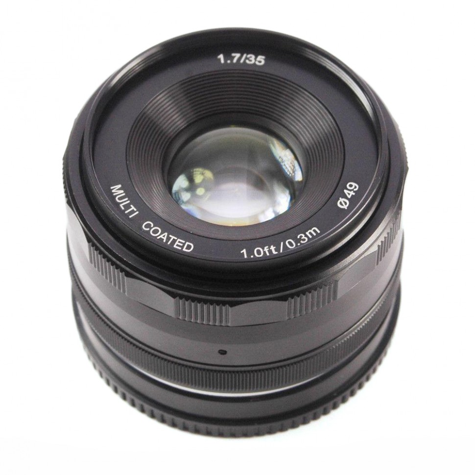 Объектив Meike 35mm f/1.7 MC E-mount для Sony