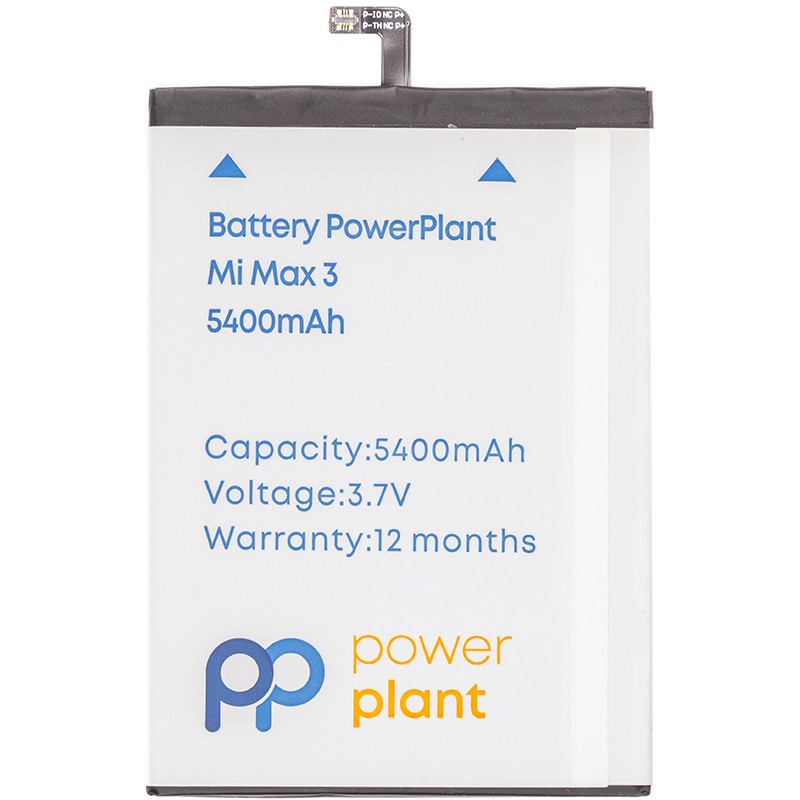 Аккумулятор PowerPlant Xiaomi Mi Max 3 (BM51) 5400mAh