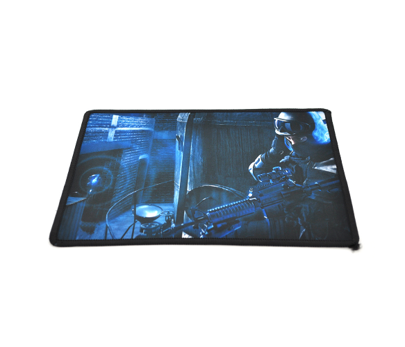 Коврик 250*210 тканевой GAMER с боковой прошивкой (в ассортименте), толщина 1,7 мм, цвет MIX, Пакет