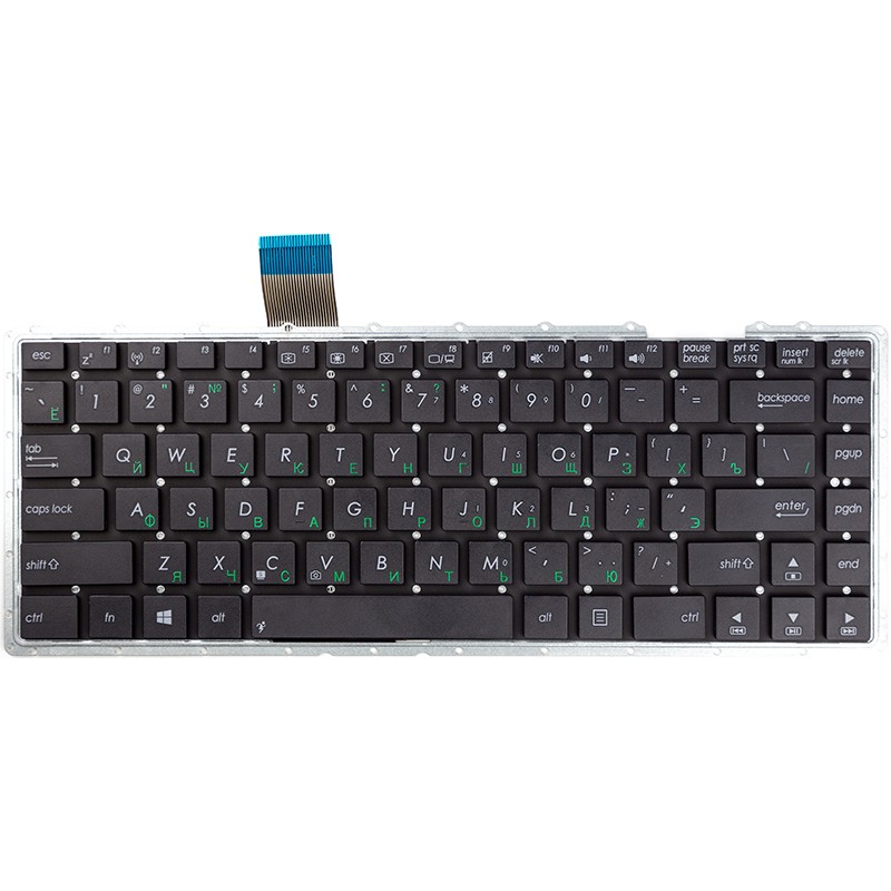 Клавиатура для ноутбука ASUS X450J, A450CC, черный, без фрейма