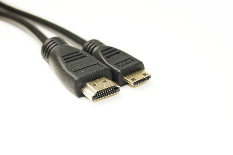 Видео кабель PowerPlant HDMI - mini HDMI, 2м, позолоченные коннекторы, 1.4V
