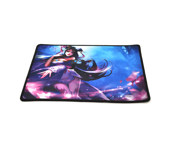 Коврик 250*210 тканевой с боковой прошивкой GAMER, толщина 2 мм, цвет Mix Color, OEM