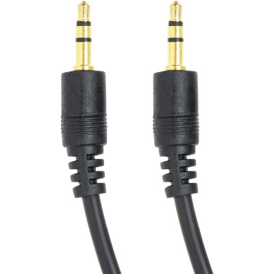 Аудио кабель PowerPlant 3.5 мм M-M, 1.5м