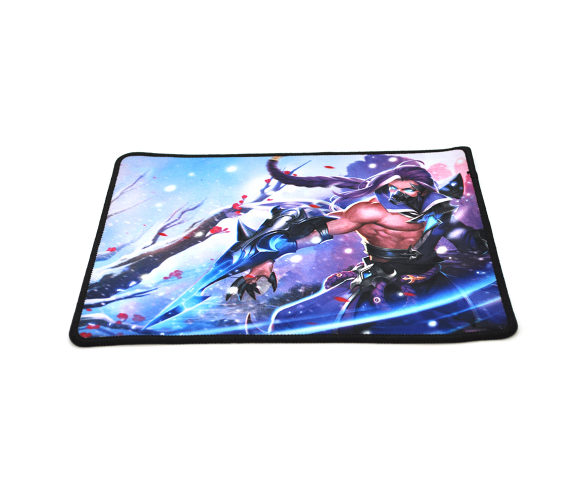 Коврик 250*210 тканевой с боковой прошивкой GAMER, толщина 2 мм, цвет Mix Color, OEM