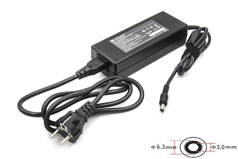 Блок питания для ноутбуков PowerPlant TOSHIBA 220V, 19V 120W 6.3A (6.3*3.0)