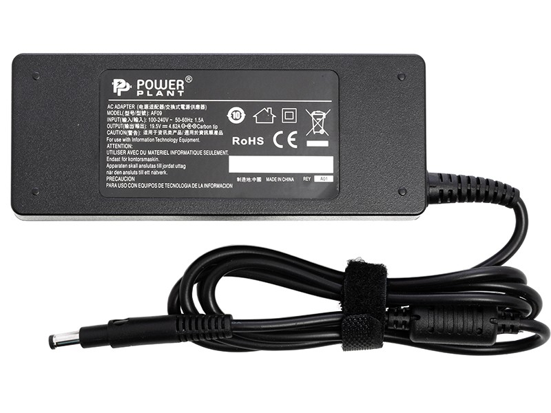 Блок питания для ноутбуков PowerPlant HP 220V, 19.5V 90W 4.62A (4.8*1.7)