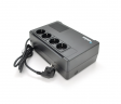 ИБП Merlion Terra 800 (480W) LED, 162-290VAC, AVR 1st, 4 SCHUKO (3*BatteryBackup + 3* Surge), 1x12V5Ah, plastik Case Q4 (245x163x90) 4.5кг