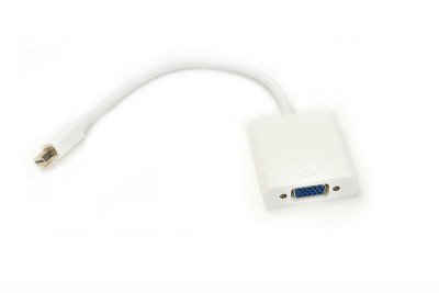 Кабель-переходник PowerPlant Mini DisplayPort - VGA, 0.15м