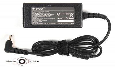 Блок питания для ноутбуков PowerPlant ASUS 220V, 19V 33W 1.75A (4.0*1.35)