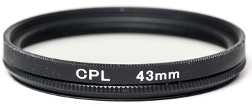 Светофильтр PowerPlant CPL 43 мм