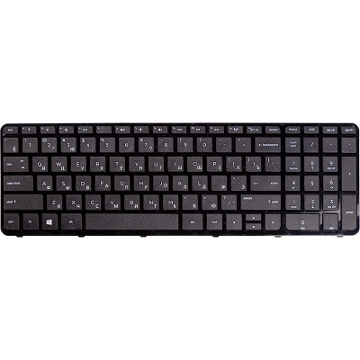 Клавиатура для ноутбука HP Pavilion 17-e152sr черный, черный фрейм