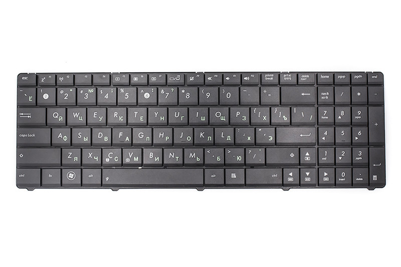 Клавиатура для ноутбука ASUS A53U, K53U черный, без фрейма