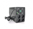 ИБП Merlion Velli 2K (1200W) LED, 162-290VAC, AVR 1st, 4 SCHUKO, 2x12V9Ah, plastik Case Q1 (320x130x182) 10,6кг