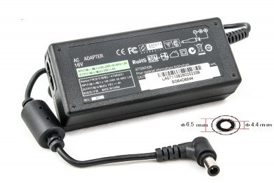 Блок питания для ноутбуков PowerPlant SONY 220V, 16V 64W 4A (6.5*4.4)