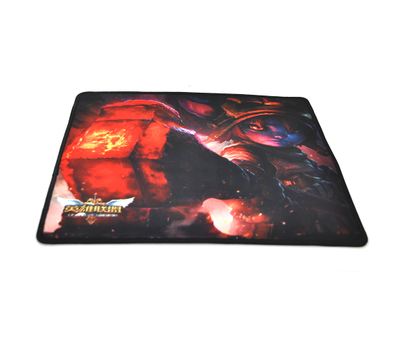 Коврик 290*250 тканевой LEAGUE of LEGENDS с боковой прошивкой, толщина 3 мм,Black Пакет