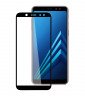 Защитное стекло Full screen PowerPlant для Samsung Galaxy A6, Black