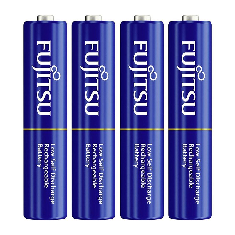 Аккумуляторы FUJITSU Blue AAA (HR03) 750mAh LSD Ni-MH (HR-4UTI), 4шт.