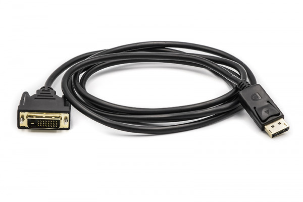 Кабель PowerPlant DisplayPort - DVI, 1.8м