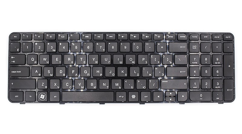 Клавиатура для ноутбука HP Pavilion G6-2000 черный, черный фрейм
