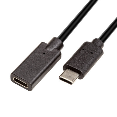 Кабель PowerPlant USB Type-C M/F (USB3.0) 3А, AWG24+32, 1.5м