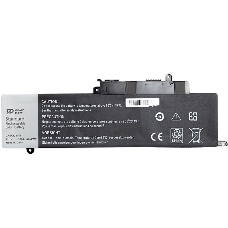 Аккумулятор для ноутбуков DELL Inspiron 11 3000 (GK5KY) 11.1V 43Wh (original)