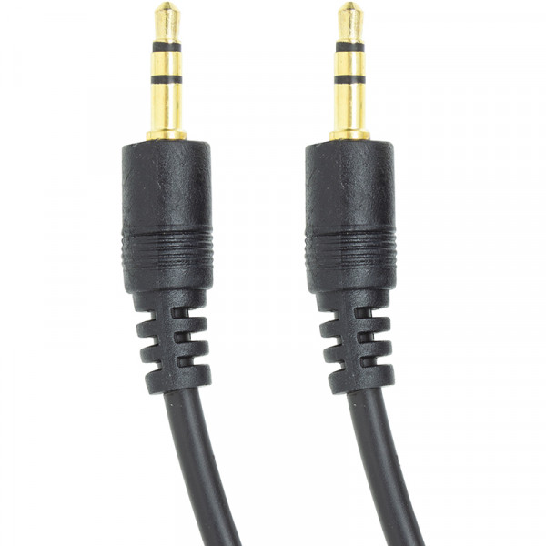 Аудио кабель Аудіо кабель PowerPlant 3.5 mm M-M 1m