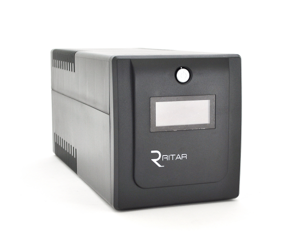 ИБП Ritar RTP1000 (600W) Proxima-D, LCD, AVR, 3st, 4xSCHUKO socket, 2x12V7Ah, plastik Case ( 460 x 225 X 245 ) 9,4 кг Q2