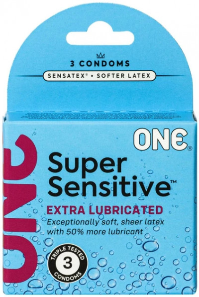 Презервативи One Super Sensitive 3 шт