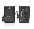 ИБП Ritar RTP650L-U (390W) Proxima-L, LED, AVR, 2st, USB, 2xSCHUKO socket, 1x12V7Ah, plastik Case ( 340 x 140 X 205 ) 4,7 кг Q4