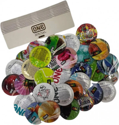 Набір презервативів One Special 30 шт у дерев'яній скриньці XL