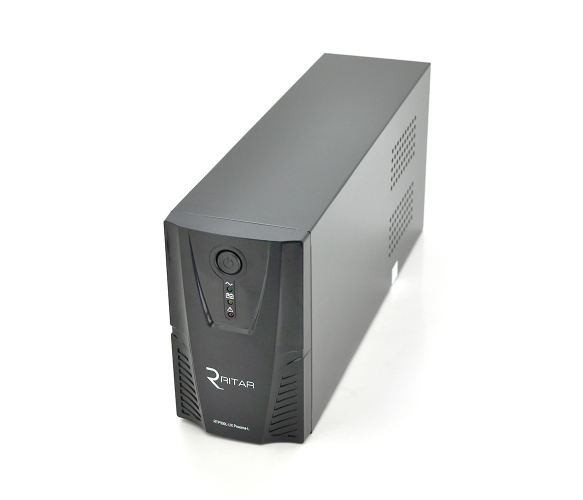 ИБП Ritar RTP600L-UX-IEC (360W) Proxima-L, LED, AVR, 3st, USB, 4xIEC-320 C14, 145-290Vac, 1x12V7Ah, plastik Case ( 314 x 97 X 143 ) 4,6 кг Q4