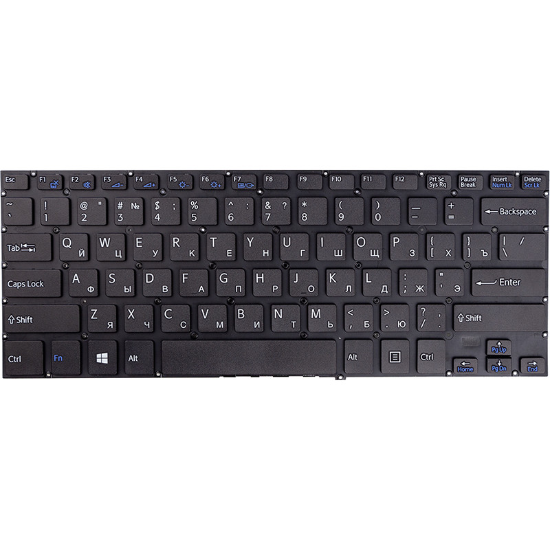 Клавіатура для ноутбука SONY Vaio FIT 14E чорний