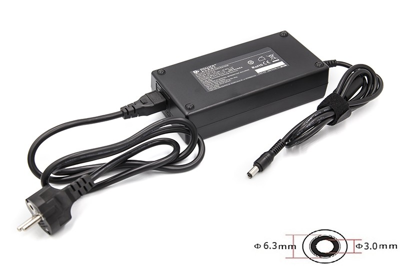 Блок питания для ноутбуков PowerPlant IBM/LENOVO 220V, 150W 19.5V 7.7A (6.3*3.0)