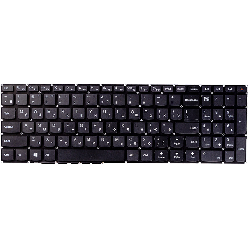Клавиатура для ноутбука LENOVO V110, 110-15ibr черный
