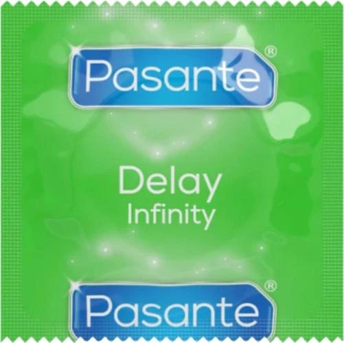 Презервативи Pasante Delay Infinity з анестетиком 12 шт
