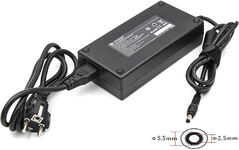 Блок питания для ноутбуков PowerPlant IBM/LENOVO 220V, 20V 170W 8.5A (5.5*2.5)