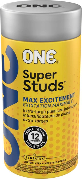 Презервативи One Super Studs 12 шт