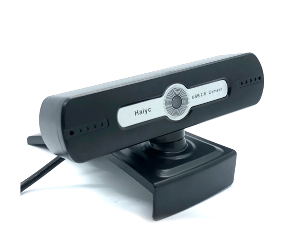 Вебкамера с гарнитурой DC-104, 640p, пласт. корпус, Black/Silver, Box