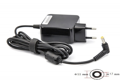 Блок питания для ноутбуков PowerPlant ACER 220V, 19V 40W 2.15A (5.5*1.7) wall mount