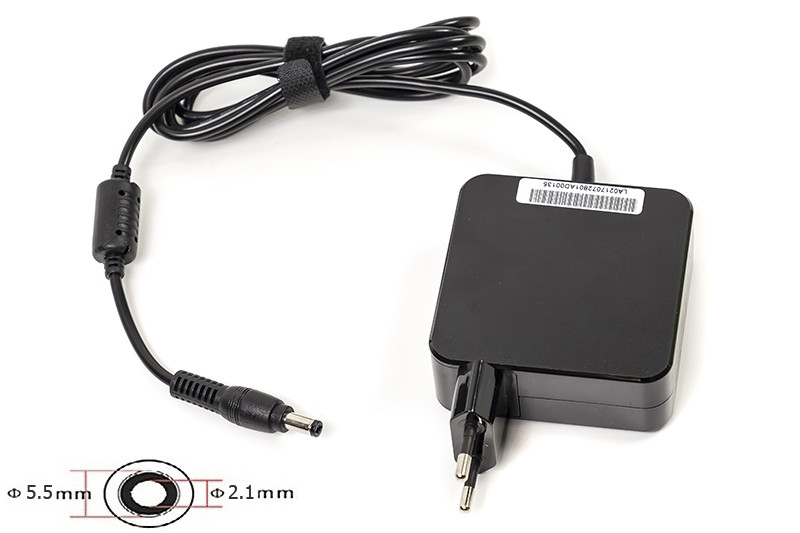 Блок питания для ноутбуков PowerPlant ACER 220V, 19V 65W 3.42A (5.5*2.1) wall mount