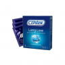 Презервативи CONTEX mix 36 шт.  (12 уп. по 3 шт.)латексні із силіконовим мастилом