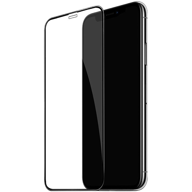 Защитное стекло Full screen PowerPlant для Apple iPhone 11/XR, Black