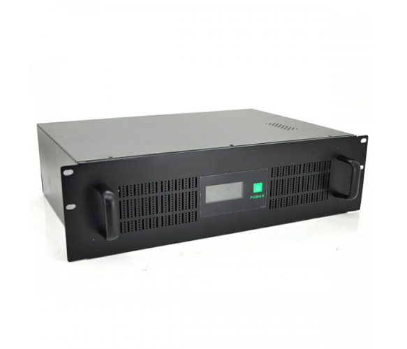 ИБП Ritar RTO-1500-LCD (900W), LCD, AVR, 3st, 2xSCHUKO socket, 2x12V9Ah, metal Case Q1 (480(440)*315*130)