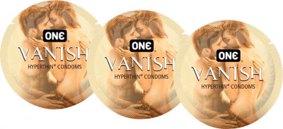 Презервативи One Vanish Hyperthin Ультратонкий 3 шт