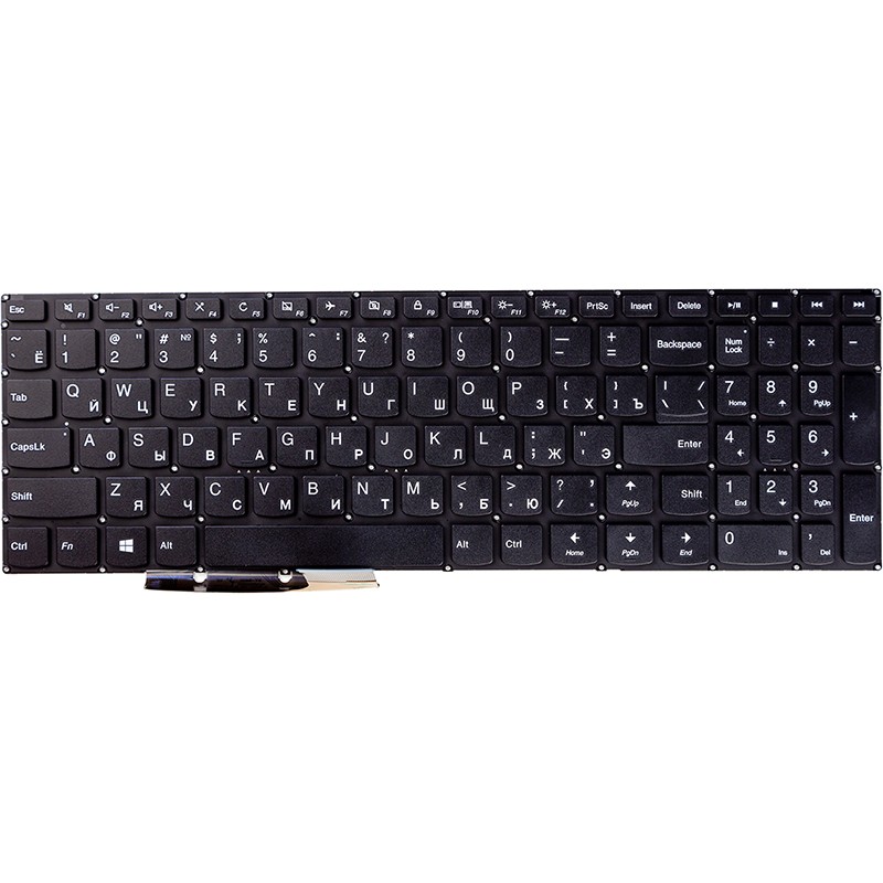 Клавиатура для ноутбука LENOVO Ideapad 310-15ABR, 310-15IAP, 310-15ISK черный
